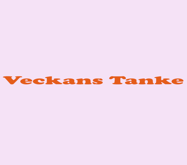 Veckans Tanke-1